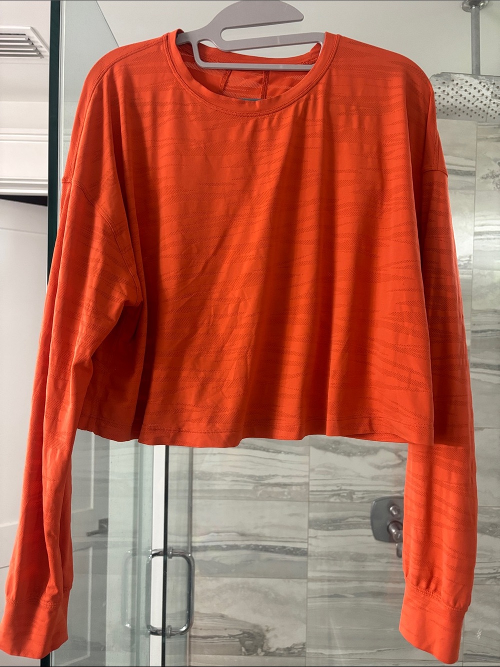 Muscle love long sleeve top: tiger mesh